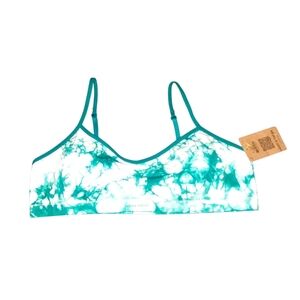 Happy Nation Tie Dyed Girls Bralette XL 14/16 NWT